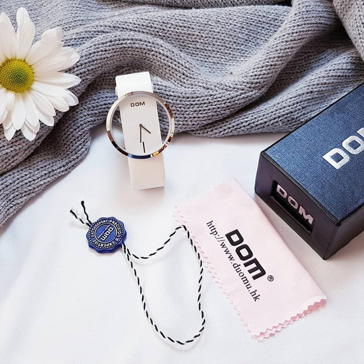 DOM Women’s Luxury Bracelet Quartz Watch - Luvoro Genéve 