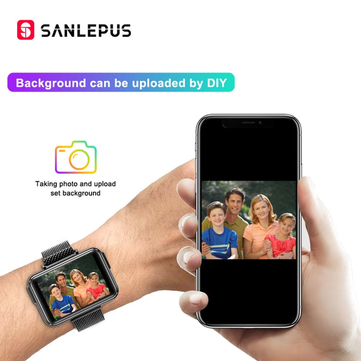 SANLEPUS Smart Watch with Wireless Earbuds - Luvoro Genéve 