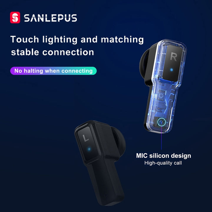 SANLEPUS Smart Watch with Wireless Earbuds - Luvoro Genéve 