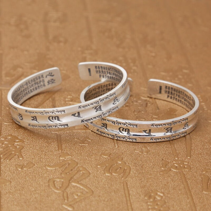 Couple Sterling Silver Bangle - Luvoro Genéve 