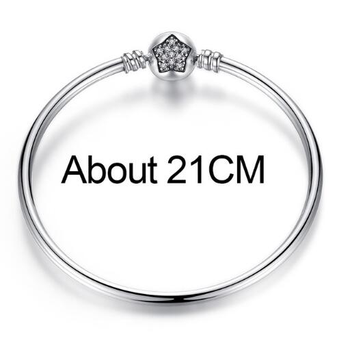 BAMOER 925 Sterling Silver Bracelet - Luvoro Genéve 