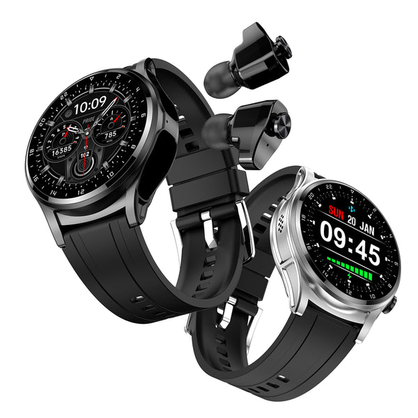 GT66 Smart Watch with TWS Earbuds - Luvoro Genéve 