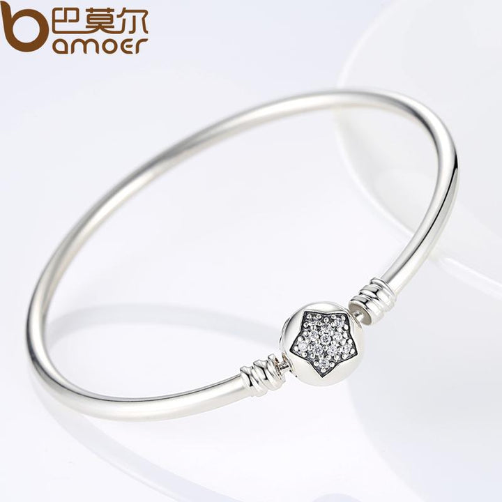 BAMOER 925 Sterling Silver Bracelet - Luvoro Genéve 