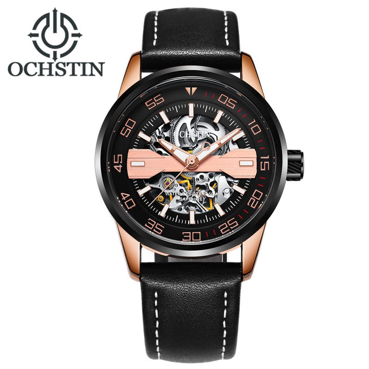 OCHSTIN Éclat Automatic Skeleton Watch - Luvoro Genéve 