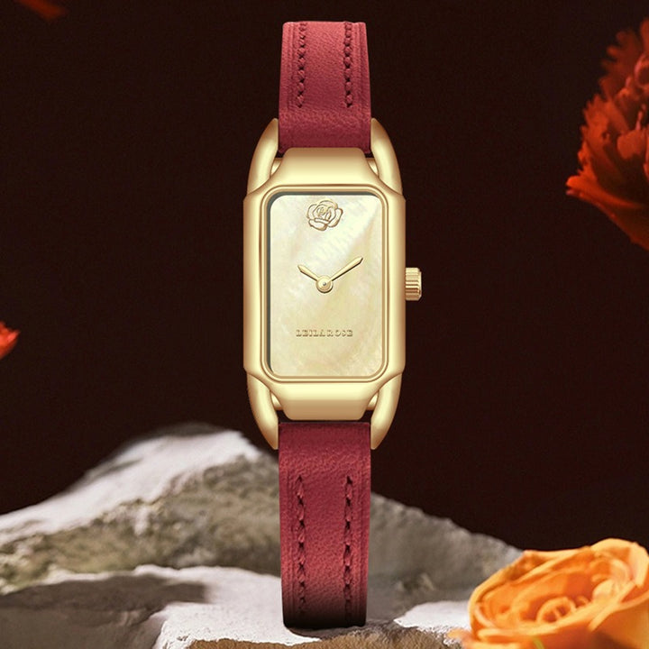 Authentic Women’s Square Quartz Watch - Luvoro Genéve 