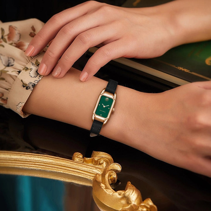 Authentic Women’s Square Quartz Watch - Luvoro Genéve 
