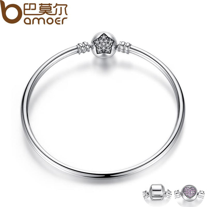 BAMOER 925 Sterling Silver Bracelet - Luvoro Genéve 