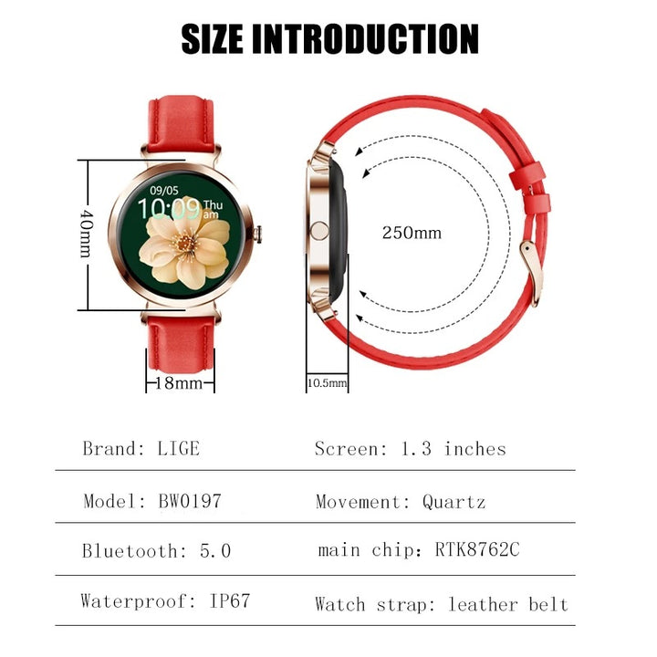 IGE/BANGWEI Women’s Multifunction Smart Watch - Luvoro Genéve 
