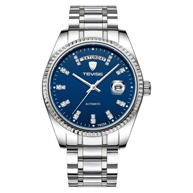 Tevise Men’s Luxury Automatic Mechanical Watch - Luvoro Genéve 