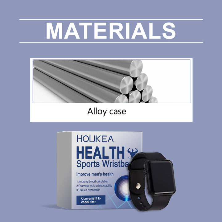 Men’s Health & Fitness Smart Wristband - Luvoro Genéve 