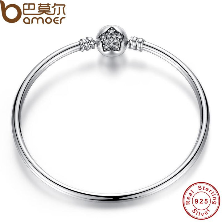 BAMOER 925 Sterling Silver Bracelet - Luvoro Genéve 