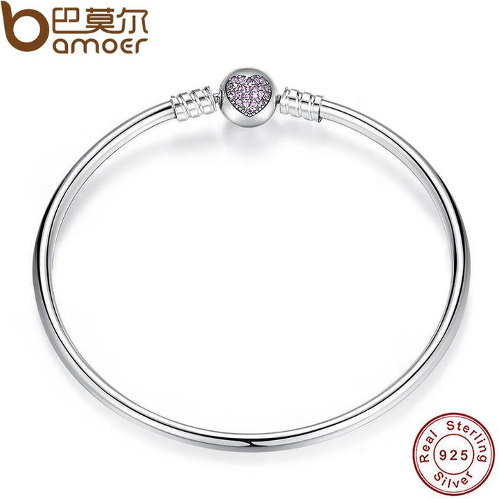 BAMOER 925 Sterling Silver Bracelet - Luvoro Genéve 