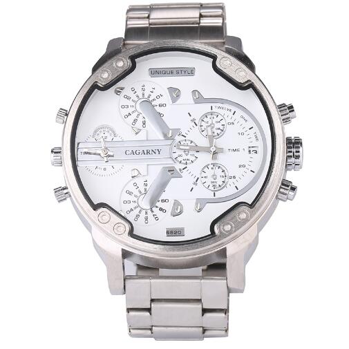 Cagarny Éclat Dual Time Men’s Quartz Watch - Luvoro Genéve 