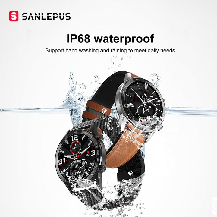 SANLEPUS ECG Smart Watch Bluetooth Call - Luvoro Genéve 
