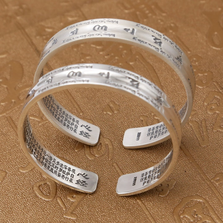Couple Sterling Silver Bangle - Luvoro Genéve 