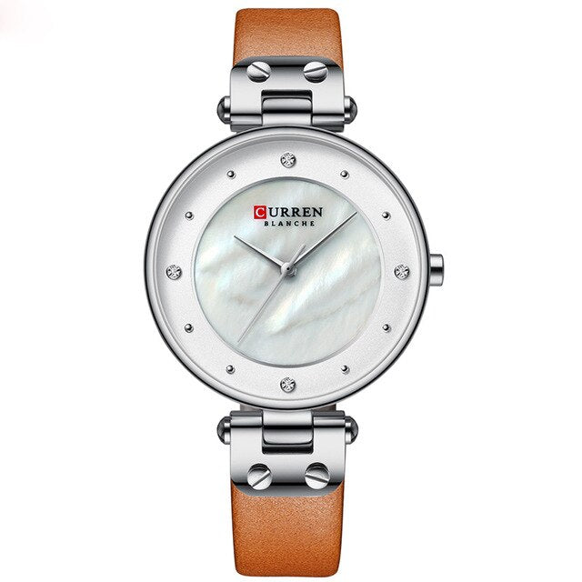 Curren Women’s Luxury Quartz Waterproof Watch - Luvoro Genéve 