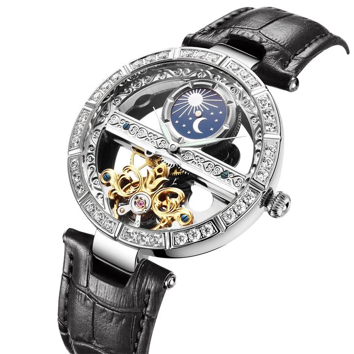 Luxury Women’s Mechanical Watch - Luvoro Genéve 