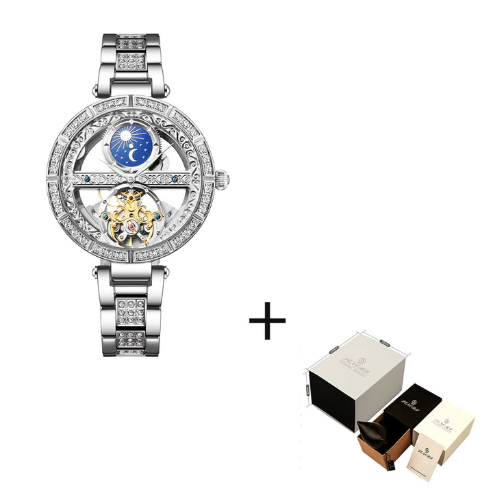 Luxury Women’s Mechanical Watch - Luvoro Genéve 