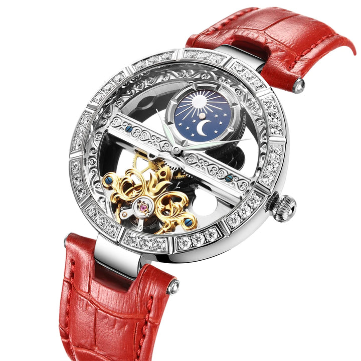 Luxury Women’s Mechanical Watch - Luvoro Genéve 