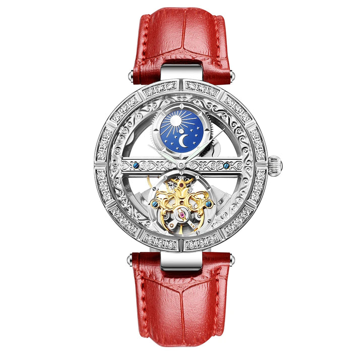 Luxury Women’s Mechanical Watch - Luvoro Genéve 